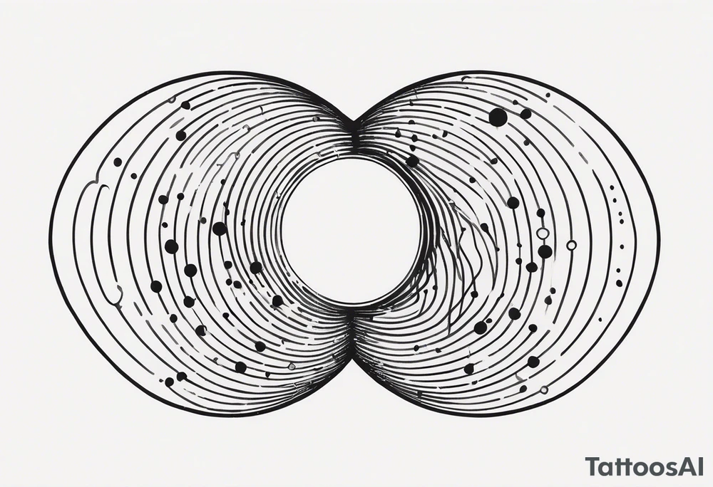 simple shape made from black dots and circles to go on upper arm/shoulder tattoo idea simple shape made from black dots and circles to go on upper arm/shoulder tattoo idea