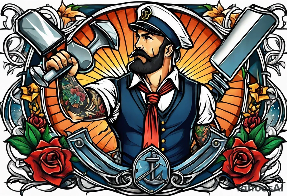 Claw Hammer tattoo idea