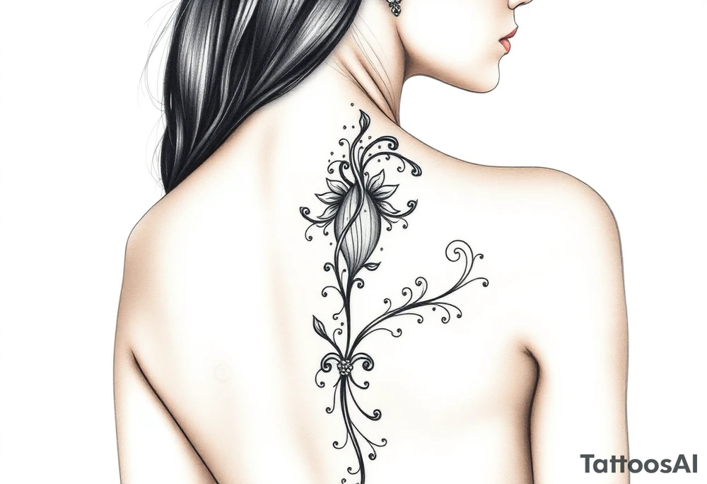sexy slutty 
woman tattoo idea