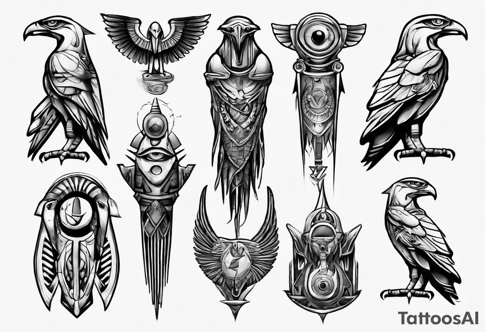 Horus tattoo idea