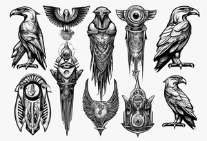 Horus tattoo idea