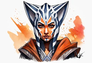 Sexy ahsoka tattoo idea