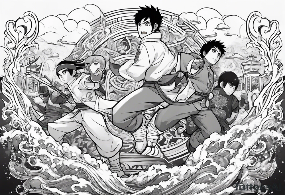 Rock Lee tattoo idea