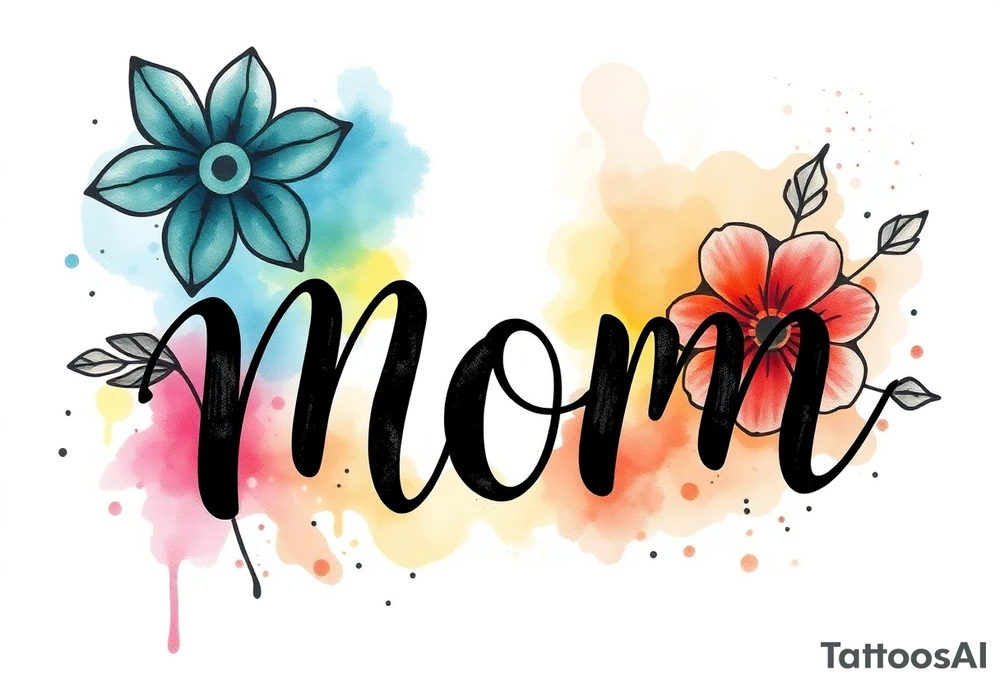 your mom tattoo idea