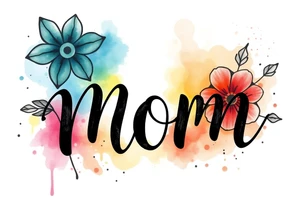 your mom tattoo idea