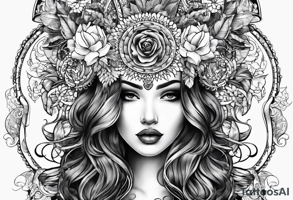 2 daughters tattoo idea