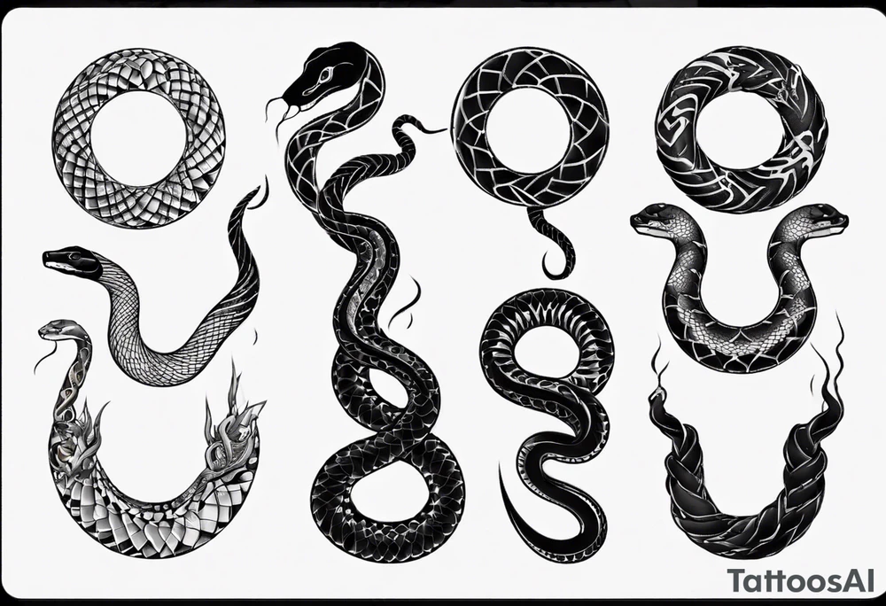 Snake tattoo idea