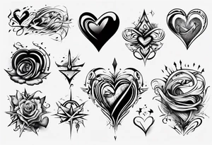 love bed tattoo idea