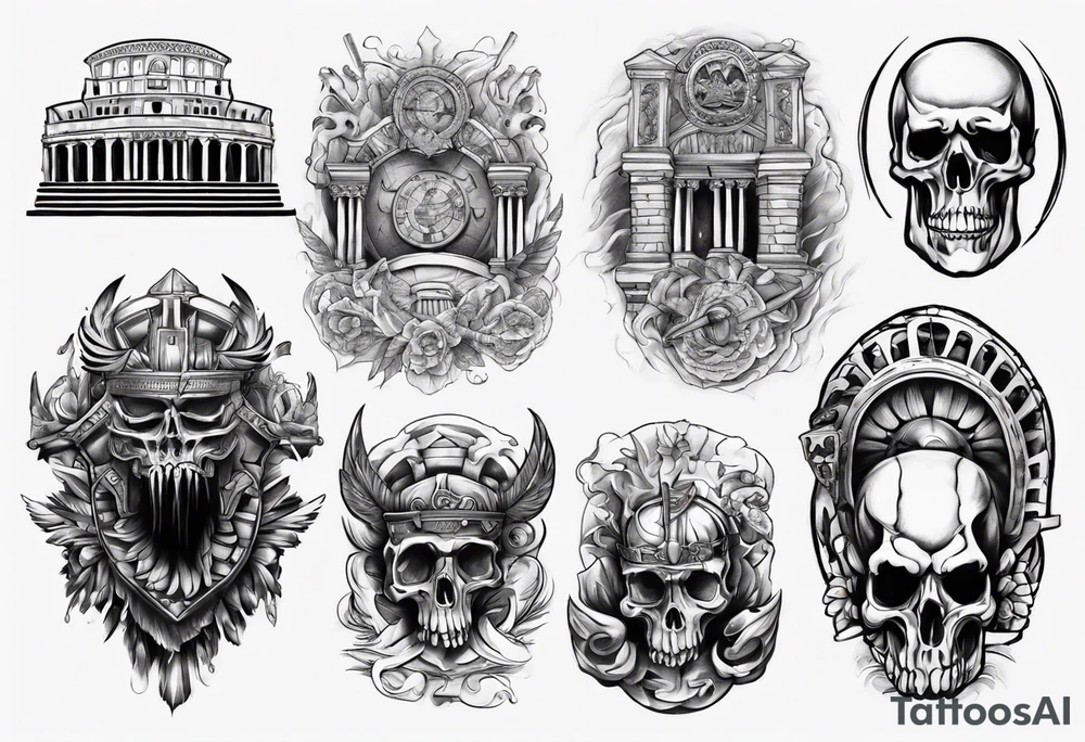 Coliseum tattoo idea