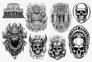 Coliseum tattoo idea