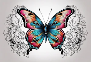 Butterfly tattoo idea