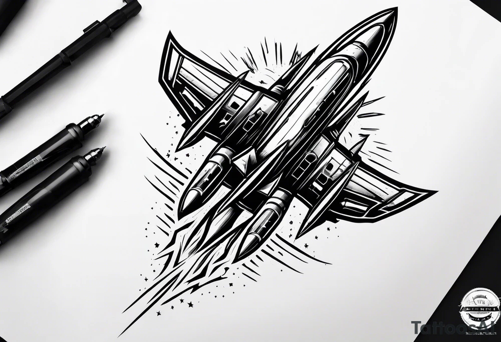 missile tattoo idea