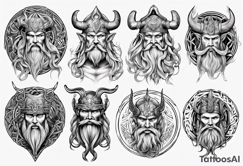 Norse god meili tattoo idea