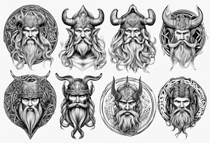 Norse god meili tattoo idea