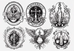 Temperance tattoo idea