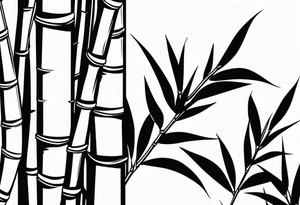 Bamboo tattoo idea