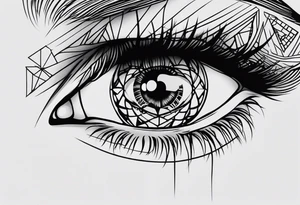 Replace eye tattoo on my hand with something new tattoo idea