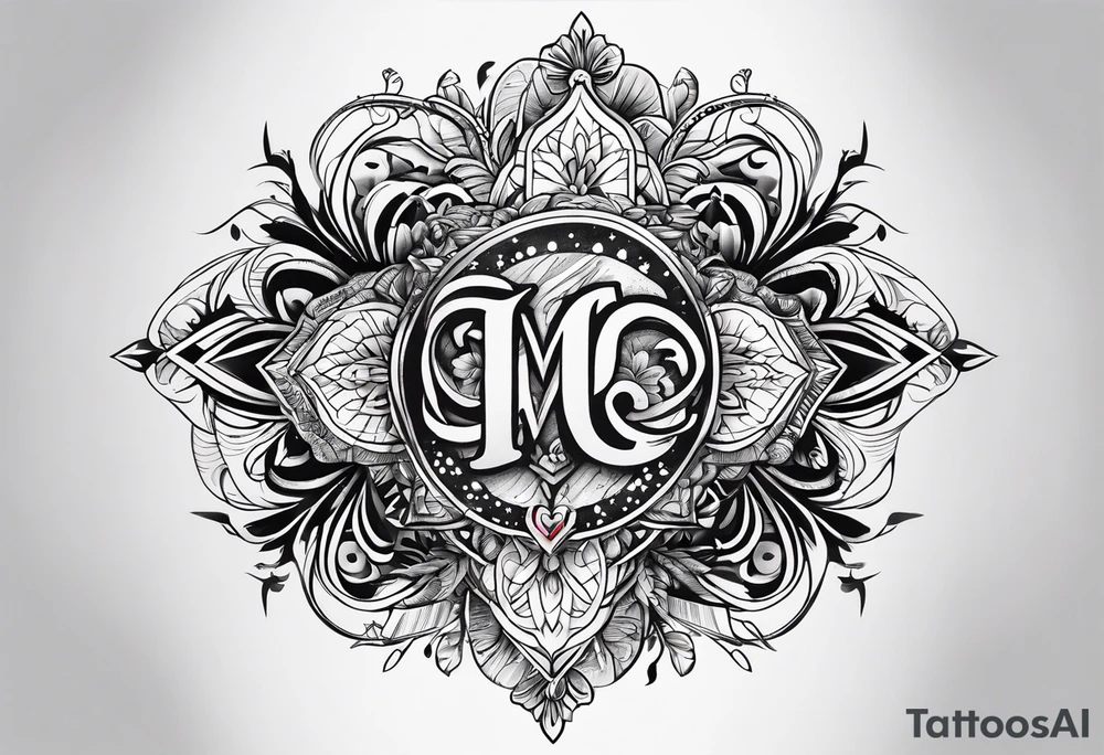 LEttering tattoo tattoo idea