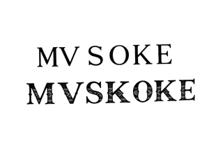 The word “MVSKOKE” shaded with Pendleton print tattoo idea