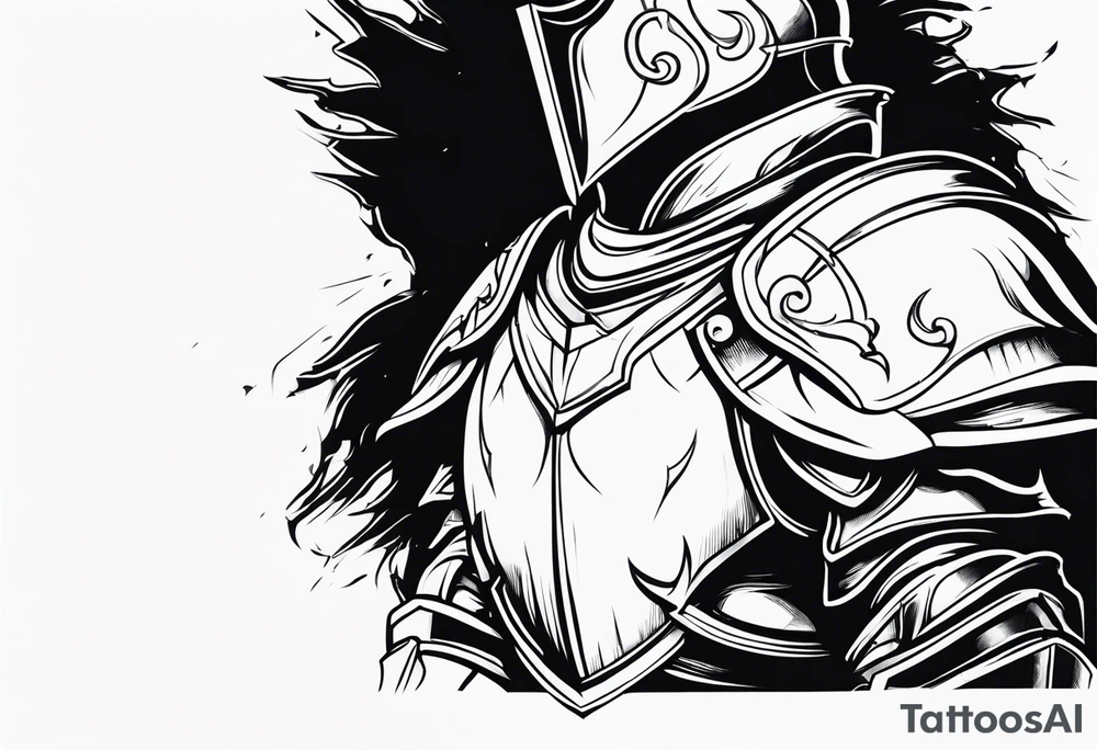 knight tattoo idea