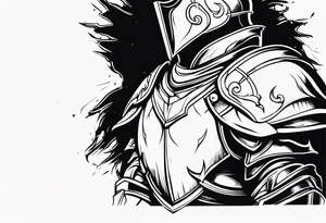 knight tattoo idea