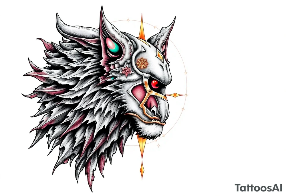Mystical tattoo idea