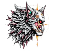 Mystical tattoo idea