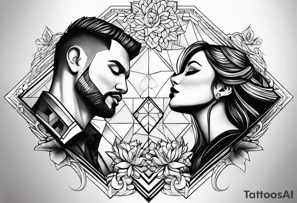 Lord you and me saying for my wife and I tattoo idea