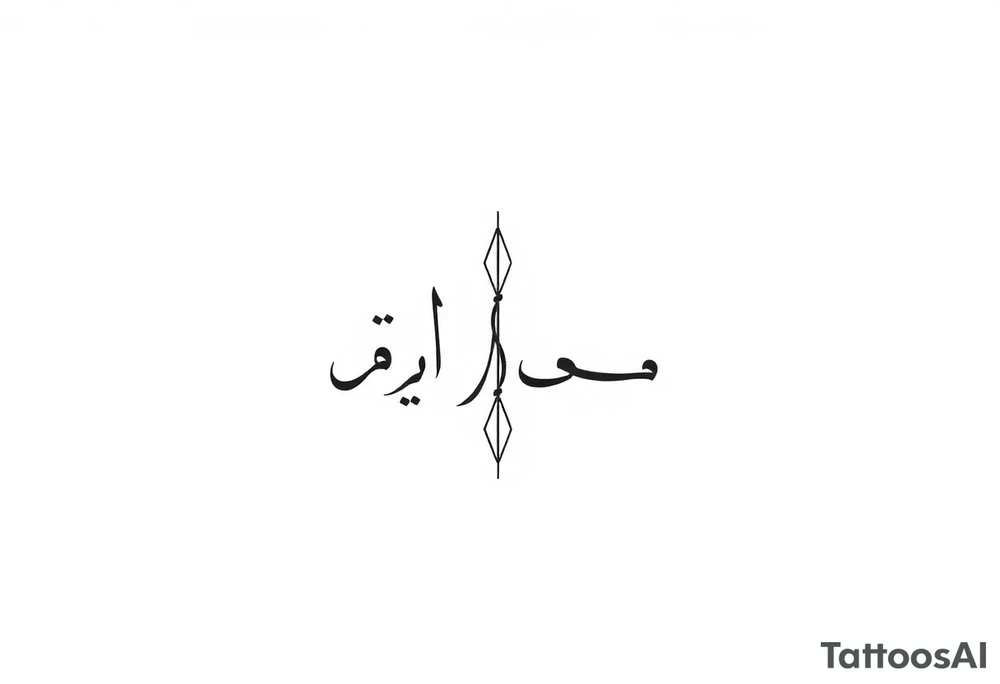 المهتدي وماريا صامدون للابد tattoo idea