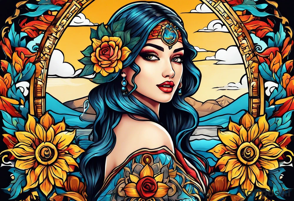 Sunshine tattoo idea