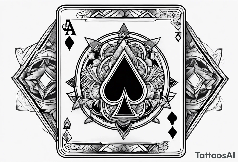 4 aces tattoo idea