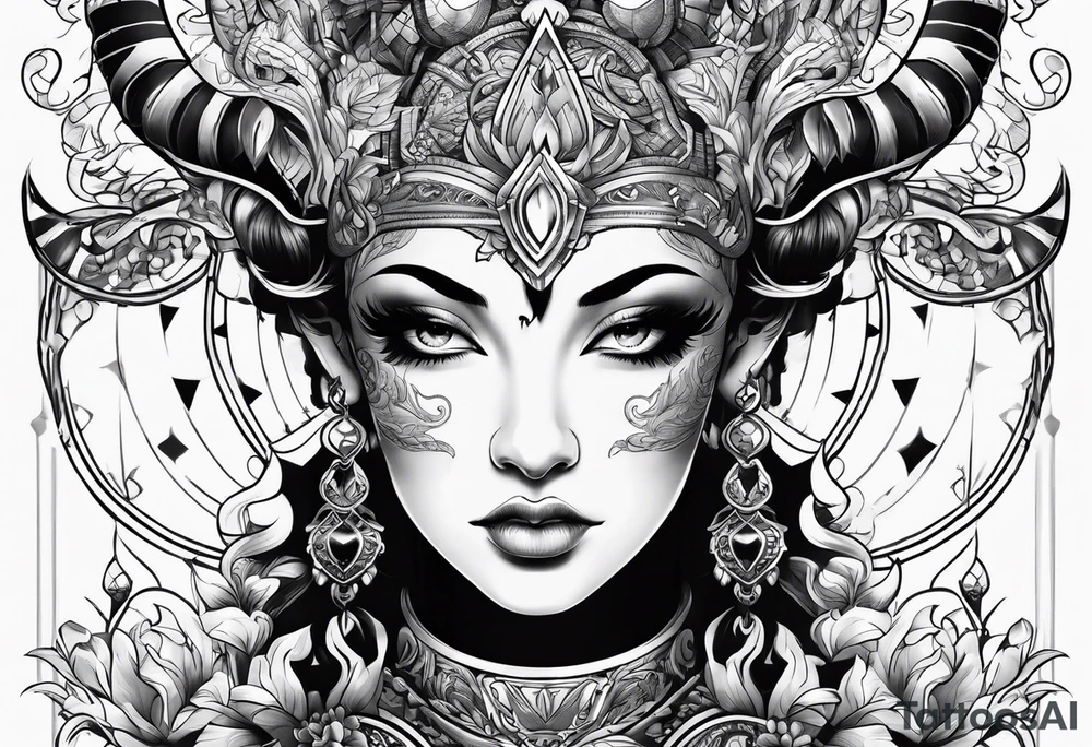 First born son, Aries tattoo idea