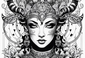 First born son, Aries tattoo idea