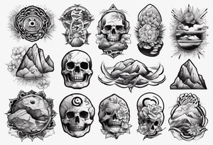 A rock tattoo idea