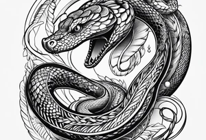 Snake tattoo idea