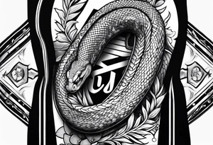 gta v gangsta snake arm sleeve tattoo tattoo idea