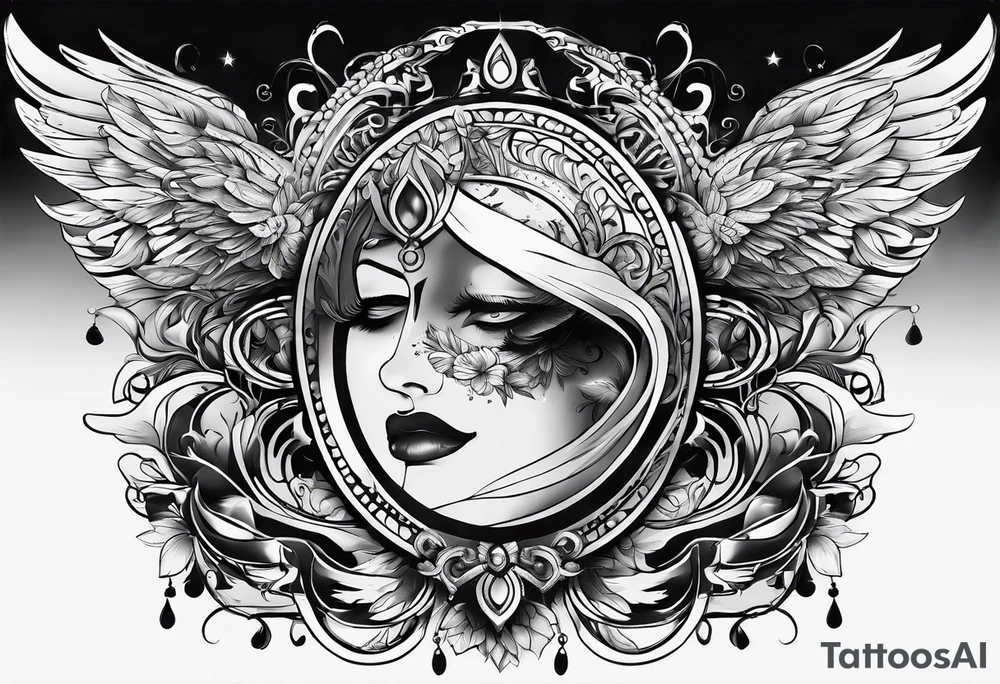 here and now tattoo idea