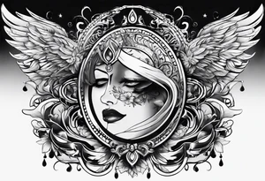 here and now tattoo idea