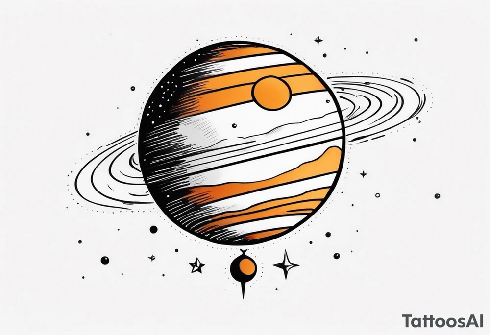 simple jupiter tattoo design incorporate dotwork tattoo idea simple jupiter tattoo design incorporate dotwork tattoo idea