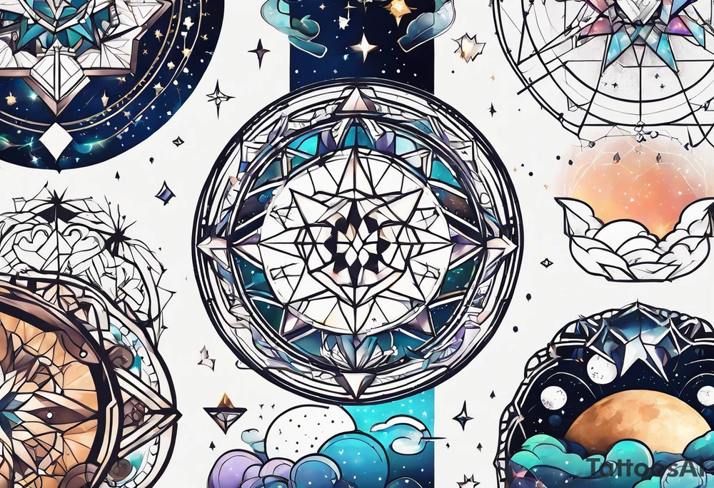 constellations tattoo idea