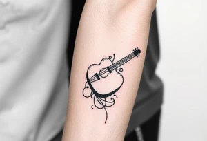 music tattoo idea