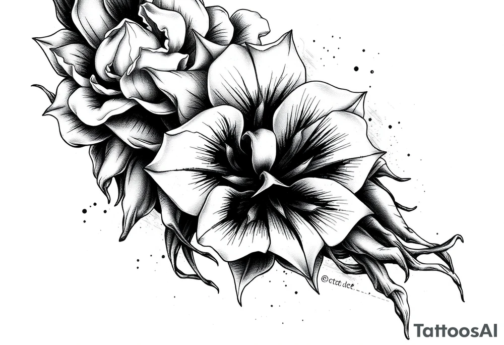 Violet tattoo idea