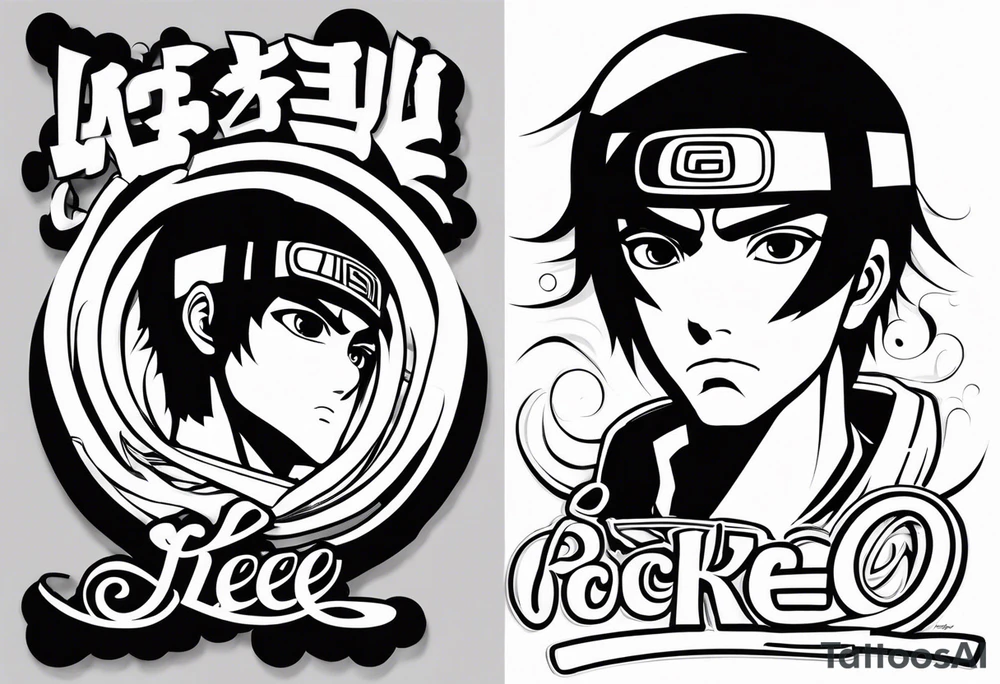 Rock Lee tattoo idea