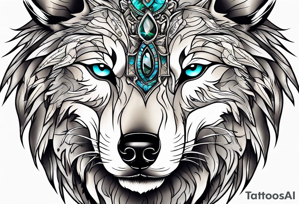 Lubo wolf tattoo idea