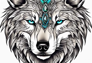 Lubo wolf tattoo idea