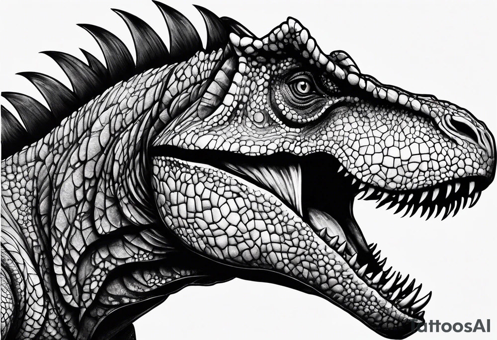 dinosaur tattoo idea