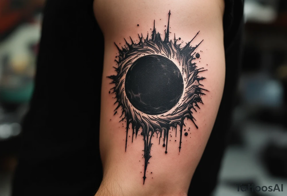 Eclipse tattoo idea