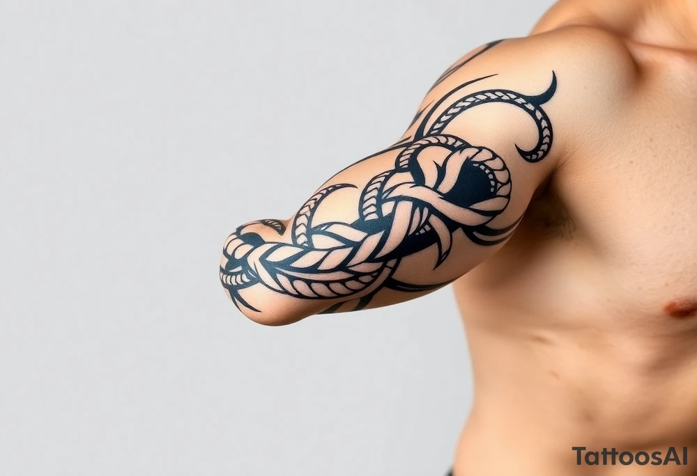 celtic rope tattoo idea