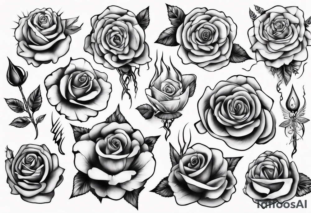 rosa tattoo idea
