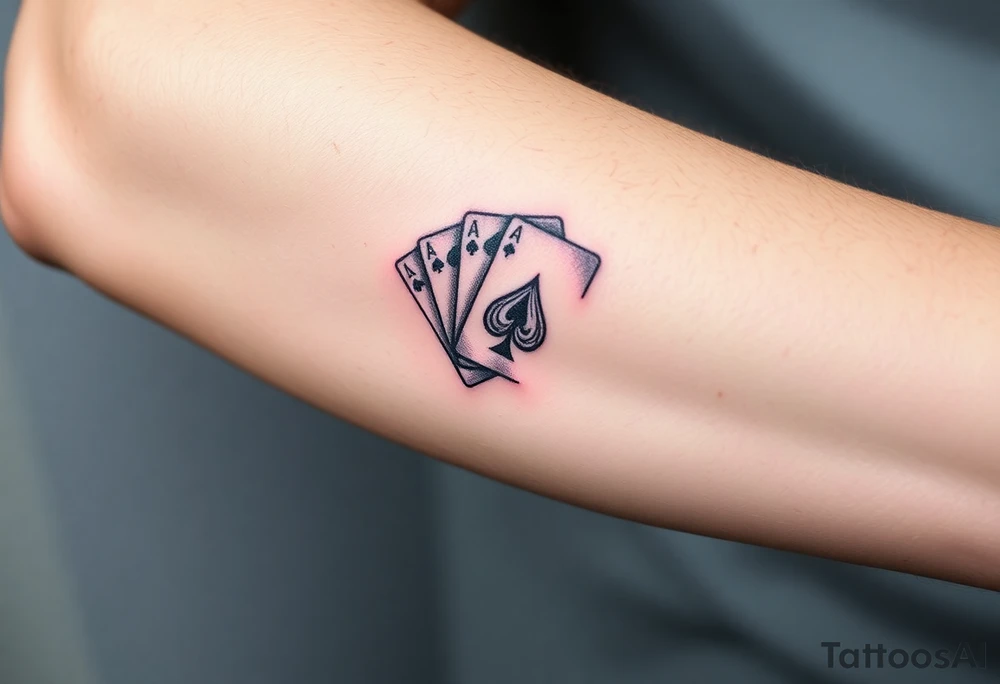 poker tattoo idea